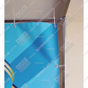 банер для фотозони на випускний - фото банера з люверсами