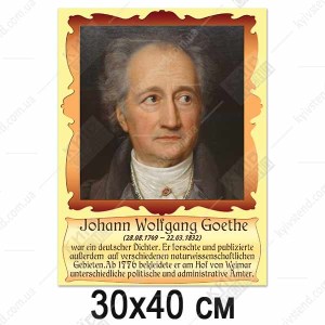 Портрети видатних німців - Йоганн Гете (37828)