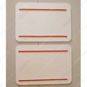 Табличка 0 ПОВЕРХ англійською пластикова (19359)